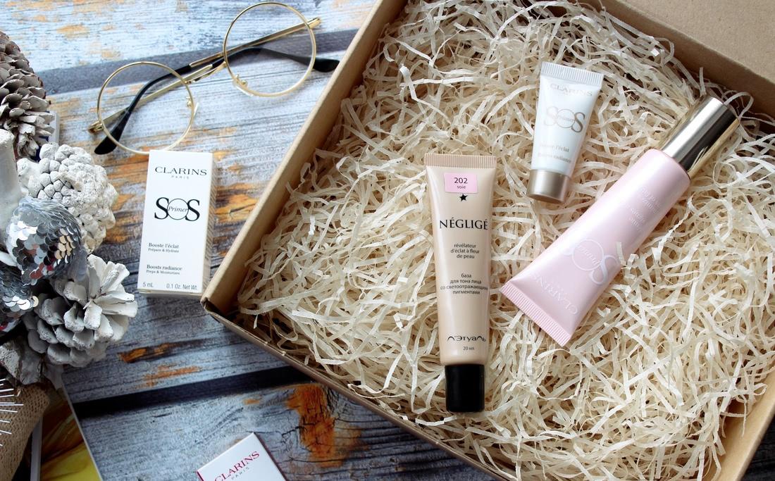 Базы под макияж. Сравнение. Clarins SOS Primer в оттенке 00, Clarins Instant Poreless, Clarins Lisse Minute - отзыв9 dd7dff_lbox.jpg