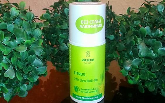 Дезодорант Weleda Цитрус 24h Deo Roll-on