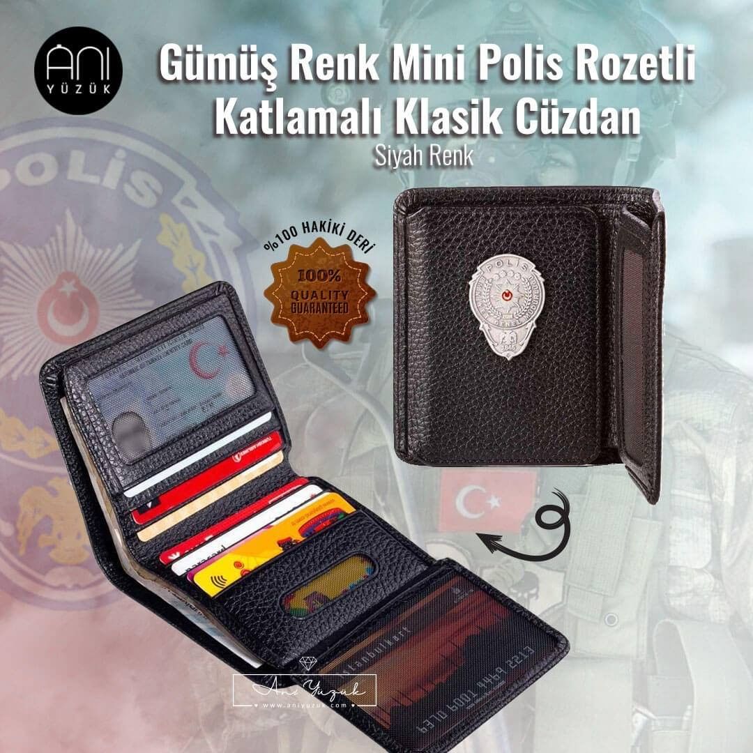 Anı Yüzük - Her türlü kullanım ve zevke hitap eden şık tasarımlı polis rozetli hakiki deri cüzdanları Anı Yüzük'te keşfedin!

Hijyen ve sağlığınız için siparişlerinizi kapıda ödeme yerine kredi kartı...