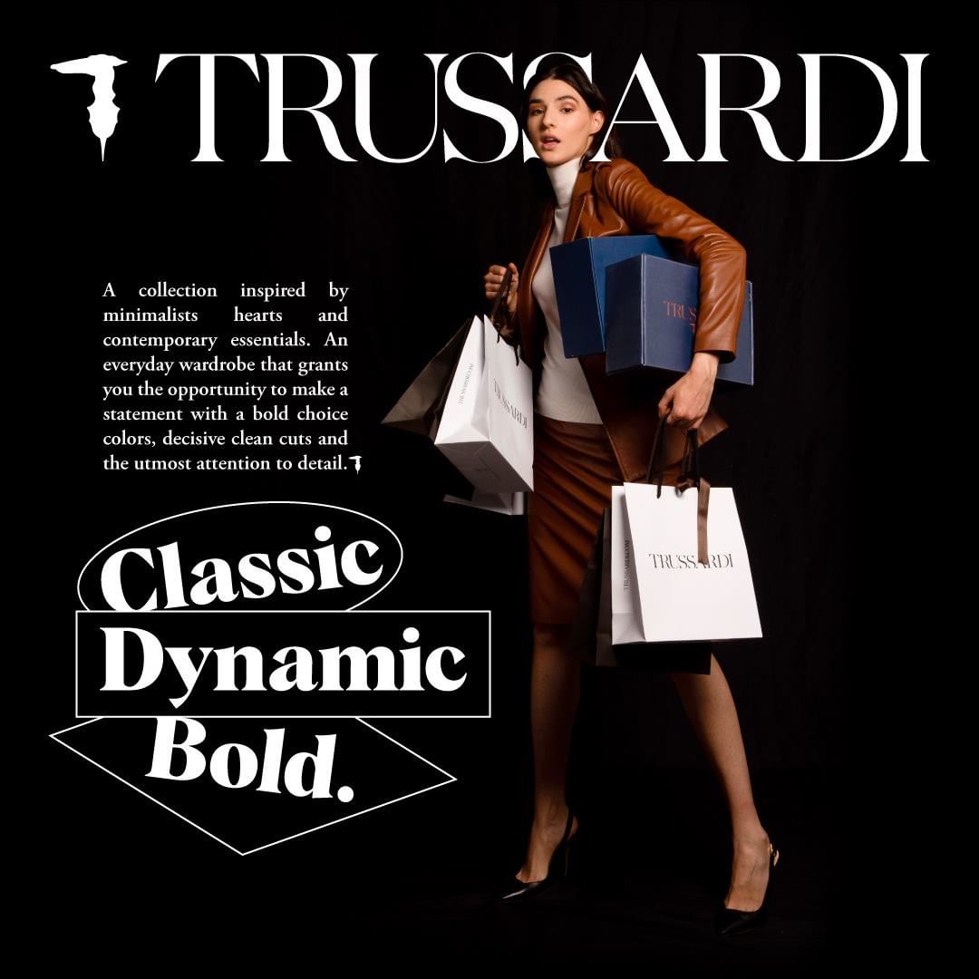 Trussardi - A timeless style for the woman on-the-go.
#TrussardiPeople #style #fall #leather #TrussardiAraldica #shop #shopping