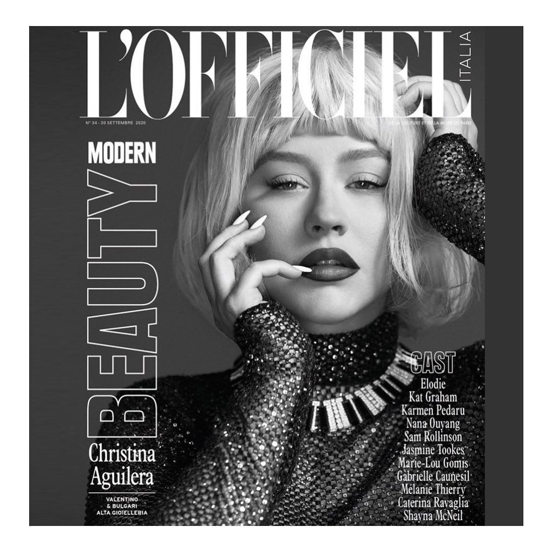 Valentino - @xtina was the cover star of @lofficielitalia’s Fall/Winter 2020 Fashion Issue. The singer was photographed by @dennisleupold wearing a beaded Valentino look.
#ValentinoNewsstand