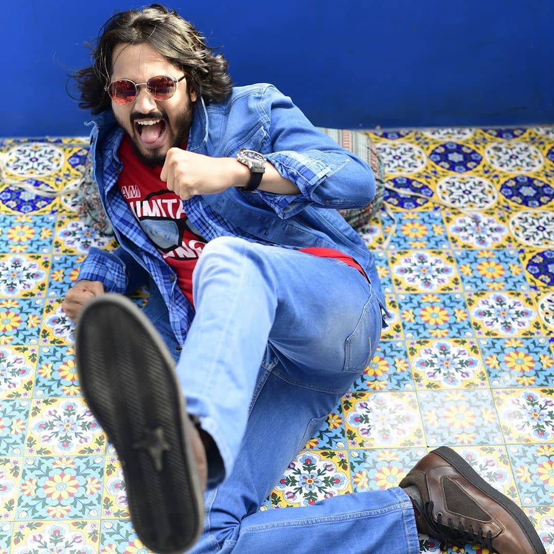 LENSKART. Stay Safe, Wear Safe - Are you ready for some fun #LenskartTribe? Yes? 
It’s a date then, #BigBluDate with @bhuvan.bam22!

#Repost 
・・・
Taking over Lenskart Instagram today. Aajaao wahan. Fo...