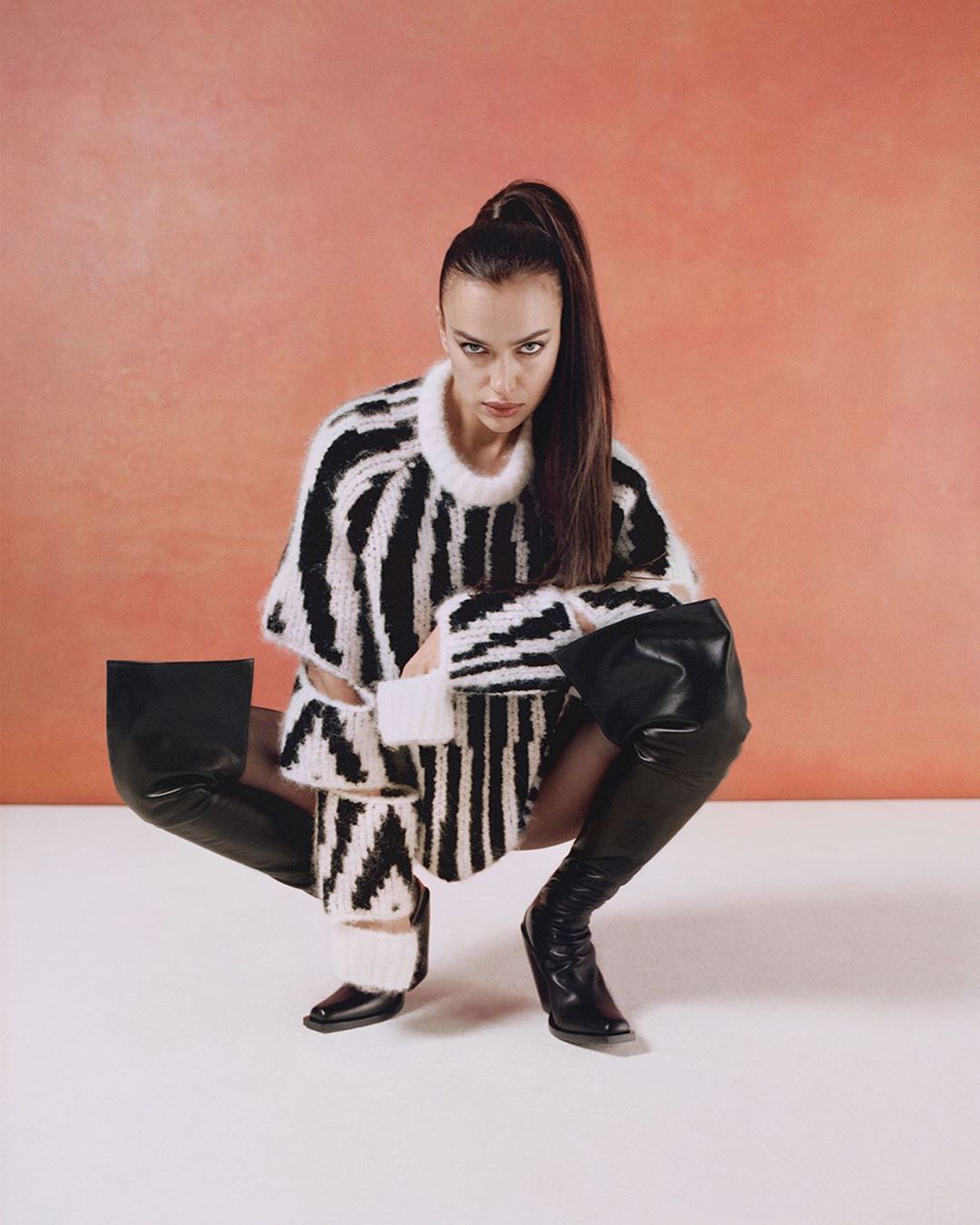 Burberry - @IrinaShayk dressed #InBurberry for @wmag. One of #RiccardoTisci’s hand-selected team of collaborators across the realms of music, fashion and art that represent the spirit of #Burberry