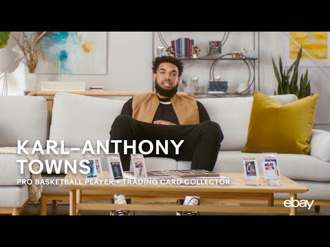 Collecting cards with NBA big man Karl-Anthony Towns