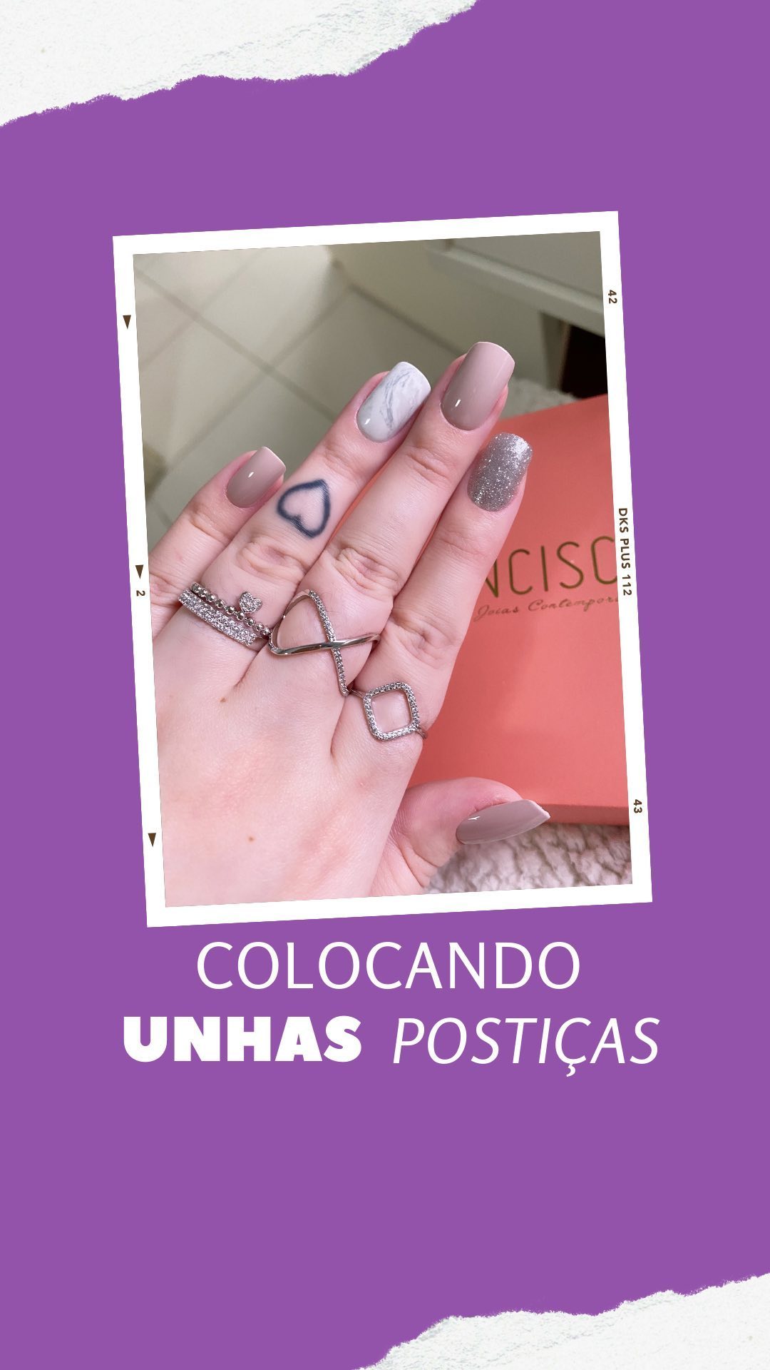 Francisca Joias Contemporâneas - ➡️ Você sabe como colar unhas postiças? 💅🏼💕
Vem aprender algumas dicas pra suas unhas ficarem perfeitas 🥰
.
.
Na correria do dia a dia elas salvam a gente 💁🏻‍♀️ Marq...