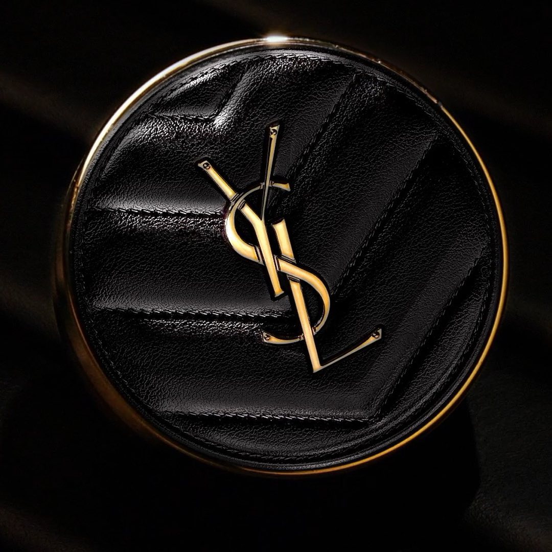 YSL Beauty Official - More desirable than ever, Le Cushion Encre de Peau embodies the ultimate couture accessory. The iconic black leather Saint Laurent signature meet the iconic formula : flawless co...