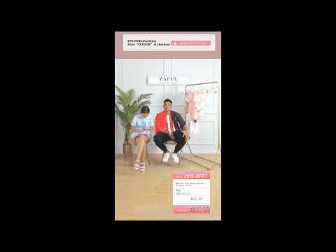 ZAFUL LIVE | Enjoy 20% OFF with The Code "ZFJSLIVE"