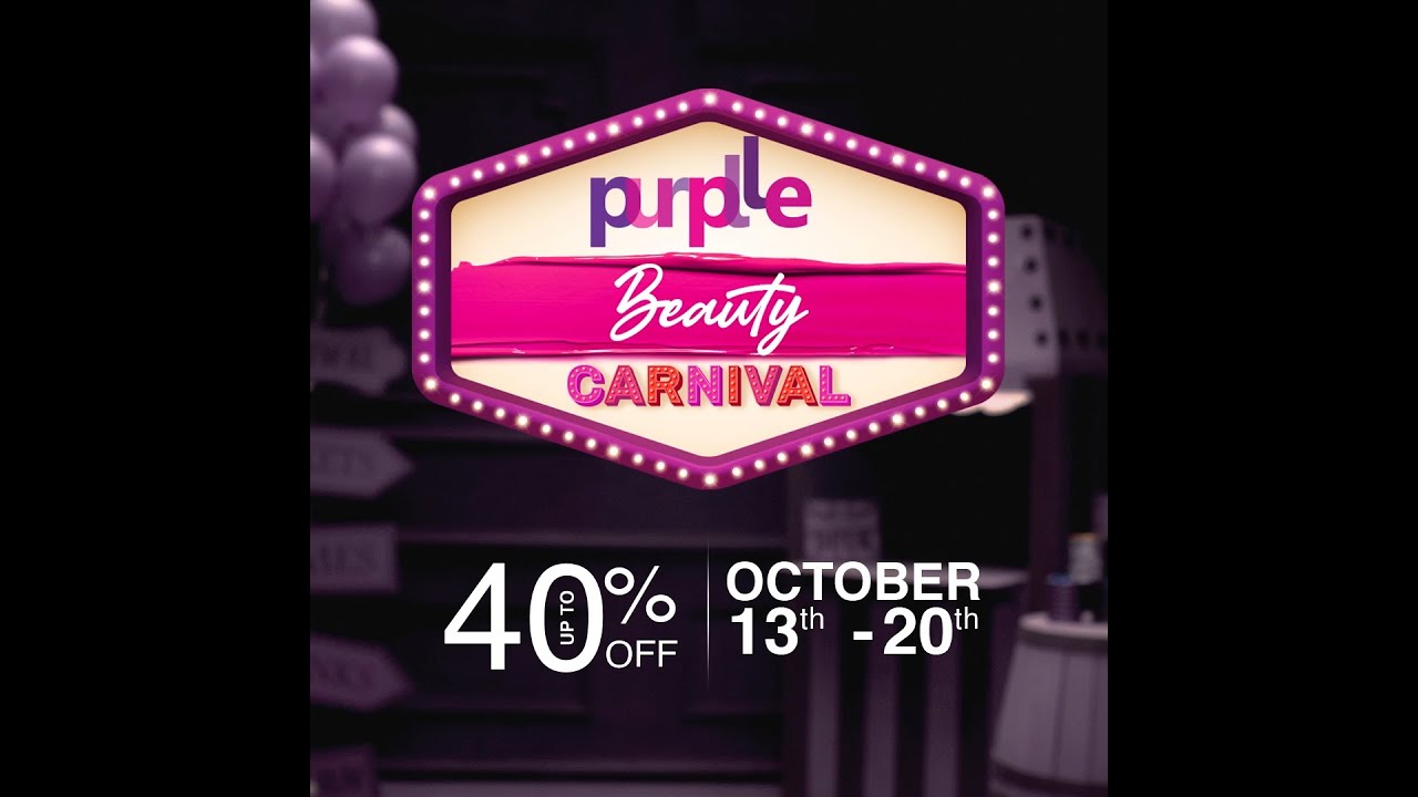 Purplle Beauty Carnival - 2020's Biggest Beauty Sale - 13th to 20th October