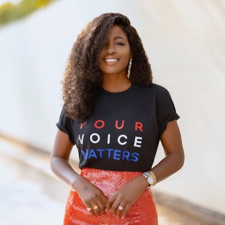 Michael Kors - Made in the USA: we are proud to partner with fashion designer Folake Kuye Huntoon (@stylepantry) to produce our #YourVoiceMatters T-shirts at her factory @shopfksp in Los Angeles.
 
St...