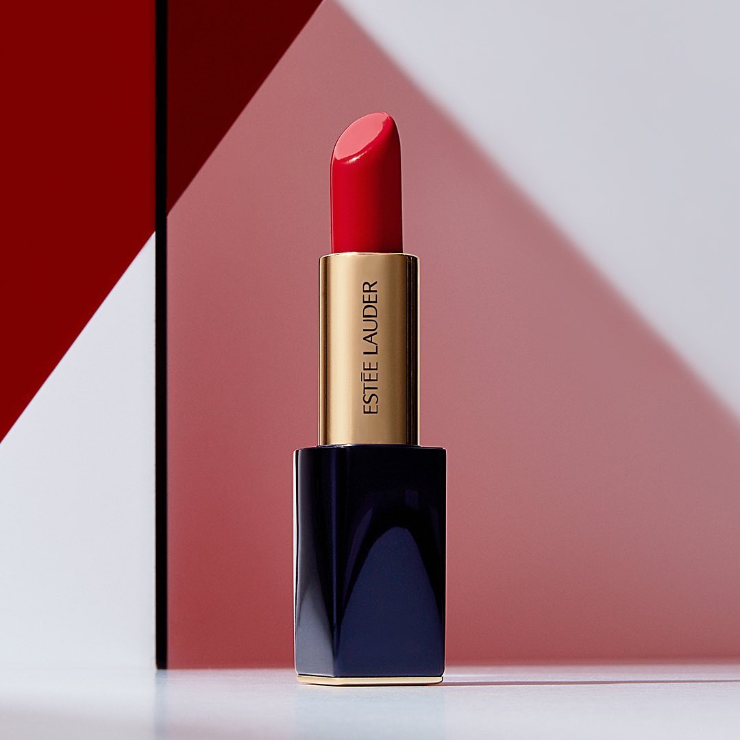 Estée Lauder - Our fiery #PureColorEnvy Lipstick in Carnal 520 is as bright, bold, and beautiful as you are! 💋 Tap to shop, swipe to see it on some gorgeous #EsteeBeauties – and leave a ❤️ below if yo...