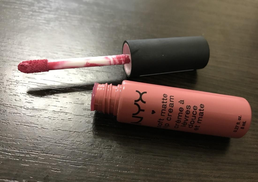 Nyx soft matte lip cream. NYX 11 Milan помада.