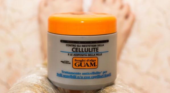 Guam Маска антицеллюлитная для чувствительной кожи с хрупкими капиллярами FANGHI D`ALGA