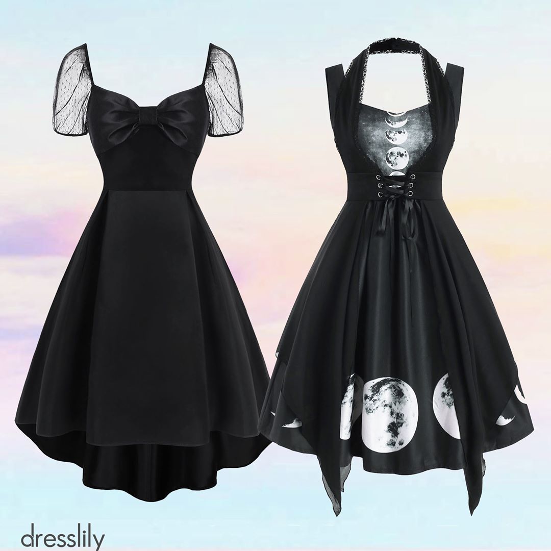 Dresslily - 🖤Right or left?⁣
👉Shop in our bio link!!⁣
👉Search: "470754705", "470387405"⁣
#Dresslily