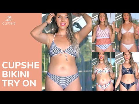 Cupshe | Try On Haul with Christina Stewart | Confidence is Beauty| Trendy Swimsuits for Summer 2021