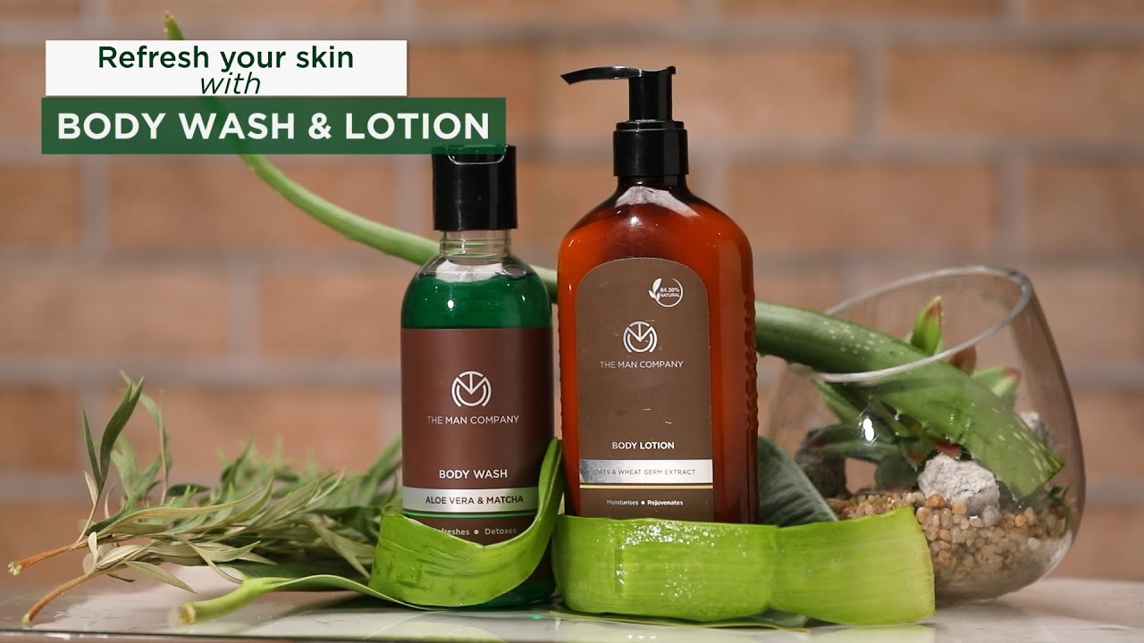 Refreshing Body Wash with Lotion | The Man Company | #GentlemanInYou