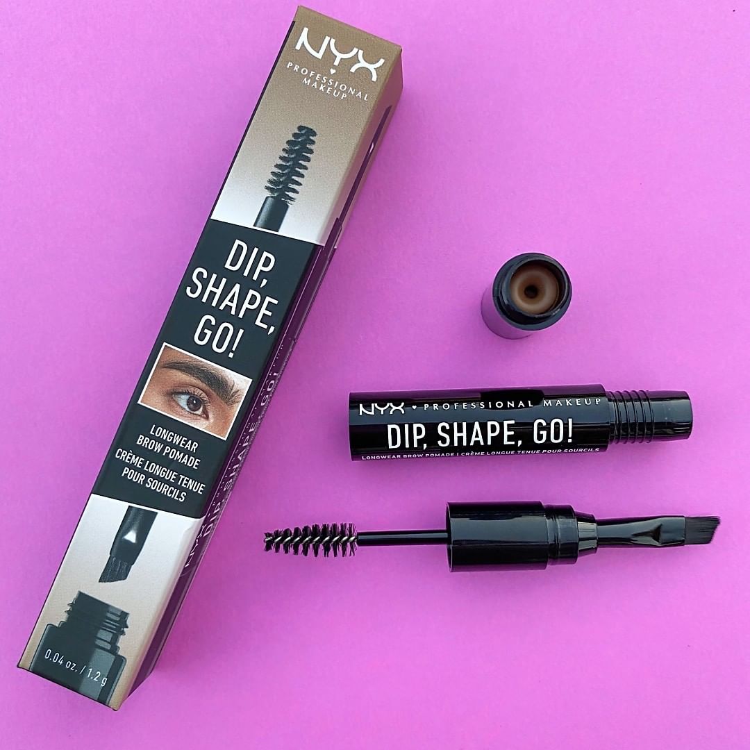 NYX Professional Makeup - 1) Dip ✨ 2) Shape ✍️ 3) &GO! 🏃‍♀️💨 Snatch & slay with our new 3-in-1 brow pomade 💕 Shop the full Dip, Shape, Go! Longwear Brow Pomade collection today! 👀 || #nyxcosmetics #ny...