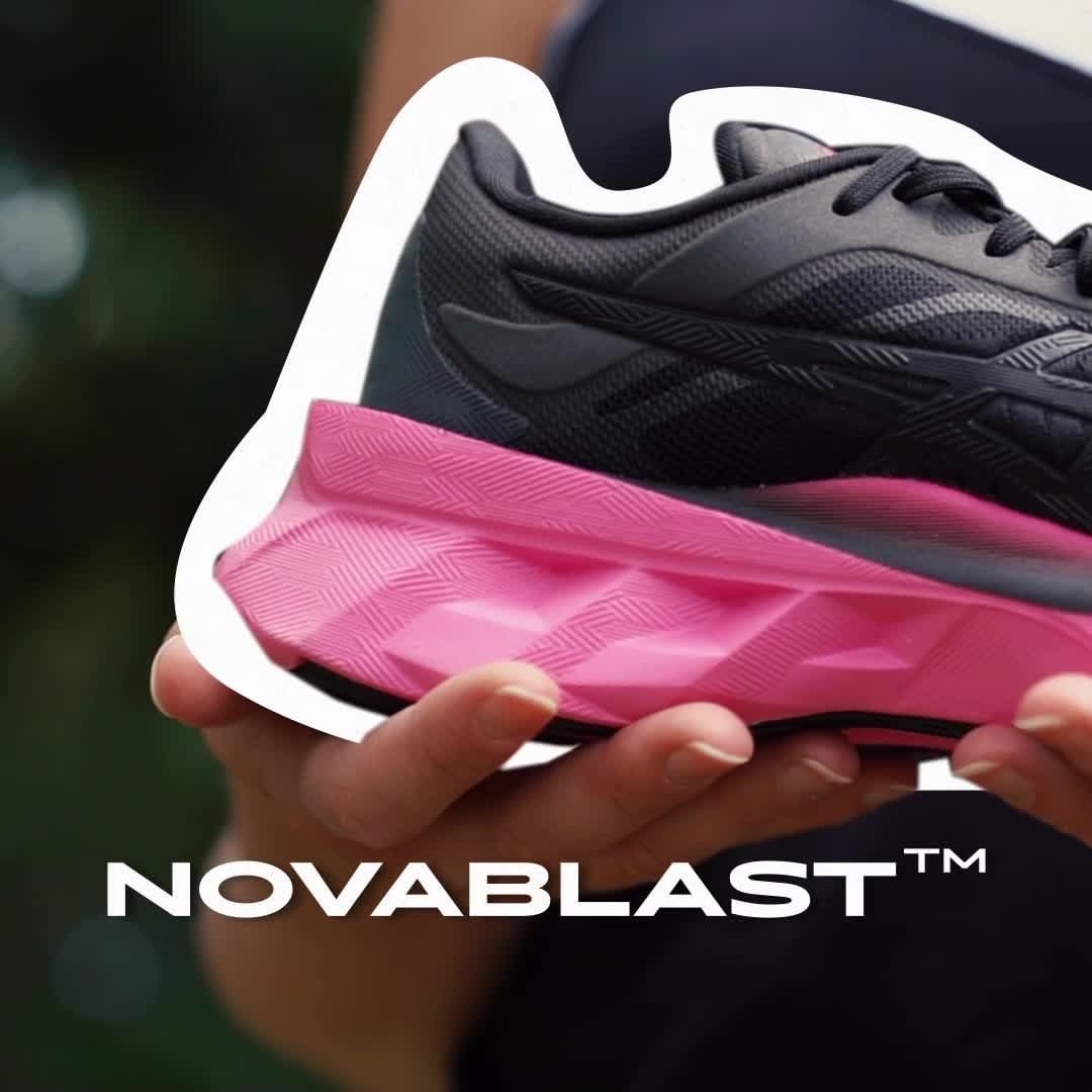 ASICS Europe - Combining comfort with speed, #NOVABLAST is for runners looking to energise their running experience. 💥

Our unique #FLYTEFOAM BLAST technology boosts your stride while the breathable m...