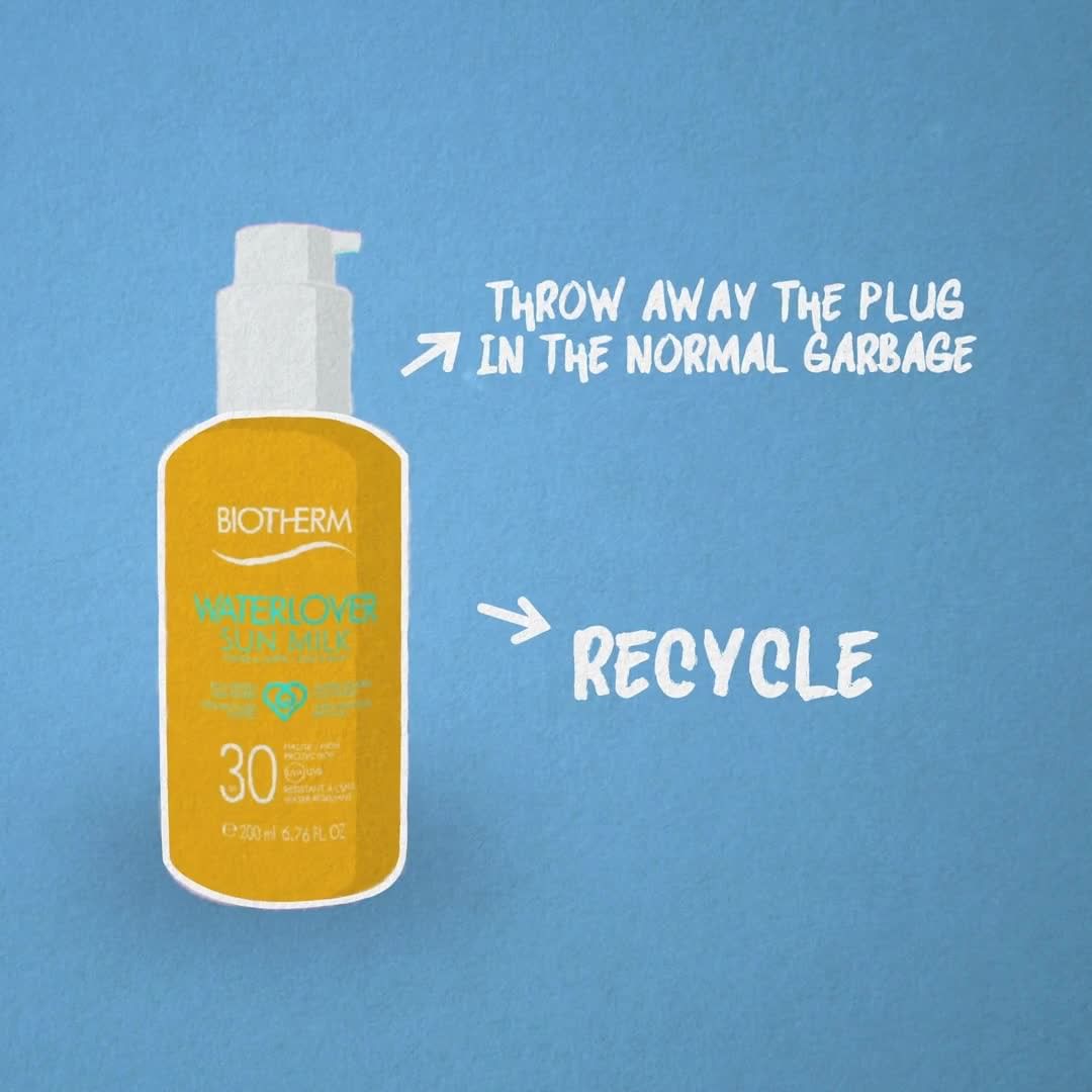 BIOTHERM - This summer, you don't have to choose between your health of the health of the planet! Our Waterlover Eco-labelled Sun Milk not only has a 97% biodegradable base formula but also recycled p...