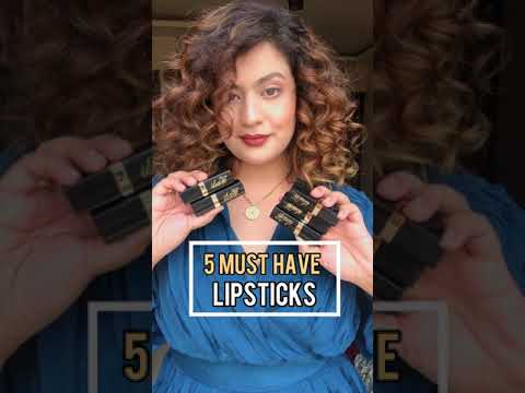 5 Must Have Lipsticks | #shorts | YouTube Shorts