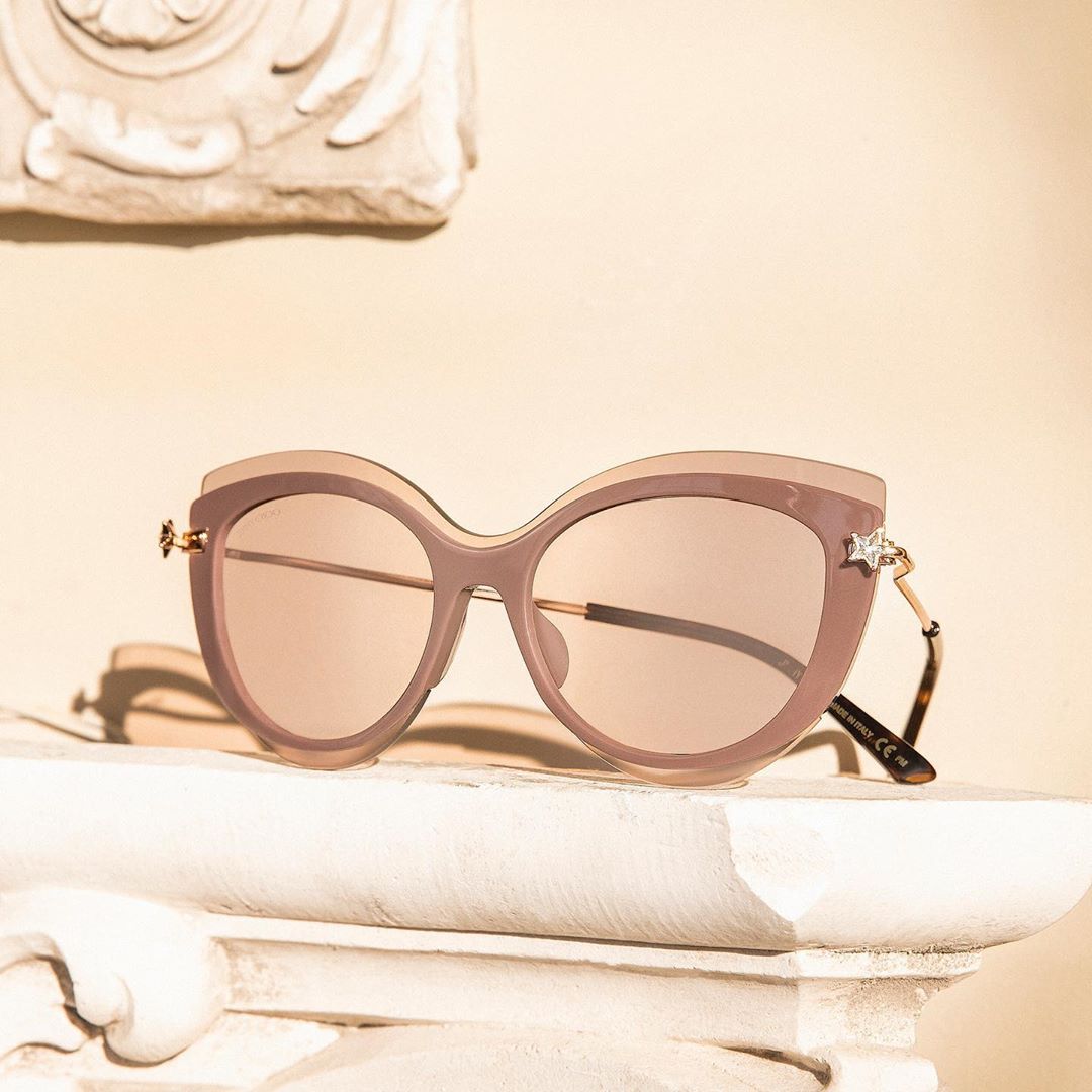 Jimmy Choo - Embrace a sunshine state of mind with the crystal CLEA from our new season eyewear collection #JimmyChoo
