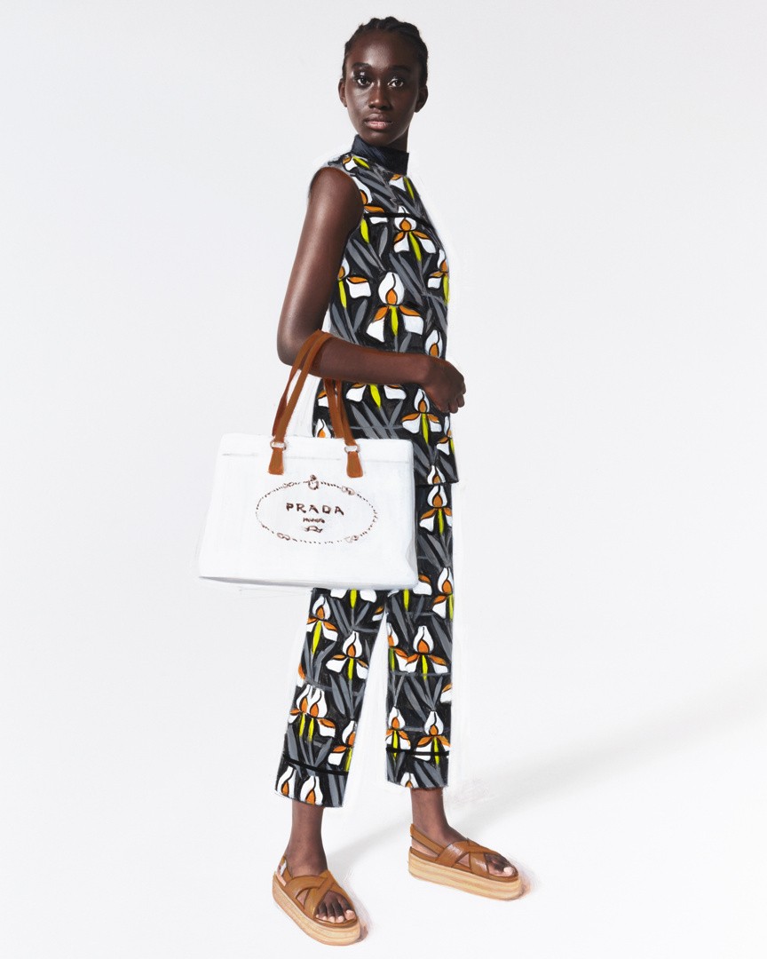 Prada - An artist at work: printed poplin, linen blend, and leather, in an original painting by @falkgernegross.⠀
Discover more via link in bio.⠀
#PradaSummerStories⠀
#PradaSS20⠀
#Prada⠀
⠀ Prada - An artist at work: printed poplin, linen blend, and leather, in an original painting by @falkgernegross.⠀
Discover more via link in bio.⠀
#PradaSummerStories⠀
#PradaSS20⠀
#Prada⠀
⠀