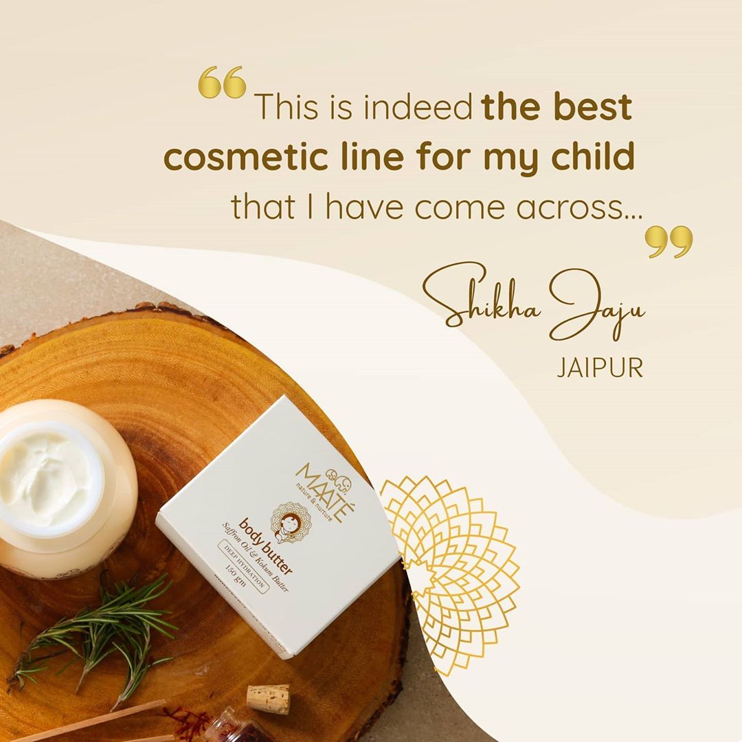 MAATÉ - We love nothing better than a good word coming from our trusted customers about how much they love our products.⁣
⁣
"This is indeed the best cosmetic line for my child that I have come across...