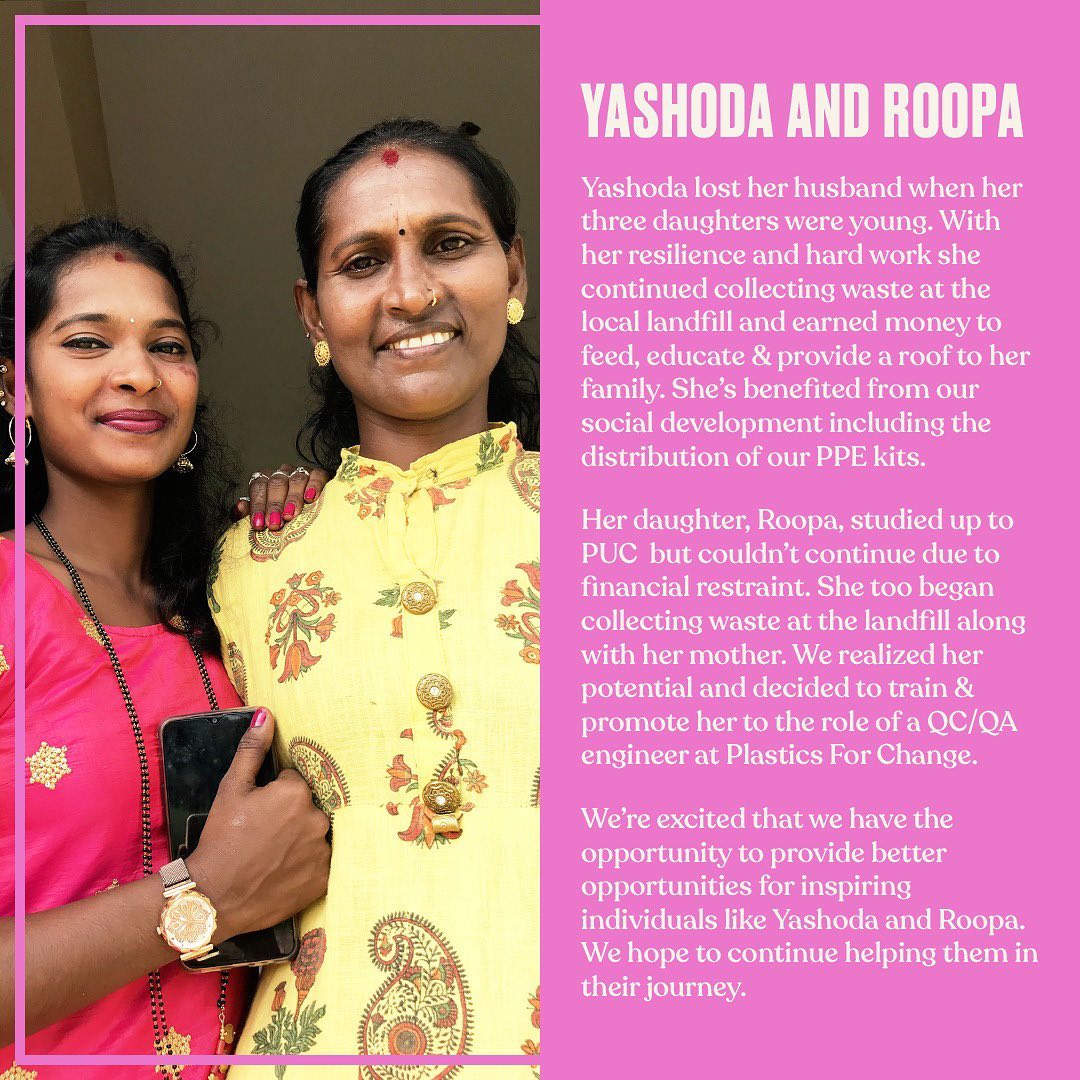 The Body Shop India - This International Day of the Girl, a hopeful story from our partner @plasticsforchange . 

Yashoda - a resilient woman who faced all odds to provide for her family by picking up...