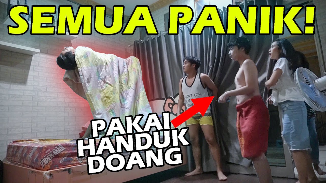 PRANK DIANGKAT TERBANG SAMA SET4N! SEMUA PANIK!