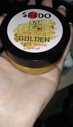 Отзыв о Маска-пленка для кожи лица Sendo Golden Mask peel-off ANTI-AGE от Asia  - отзыв