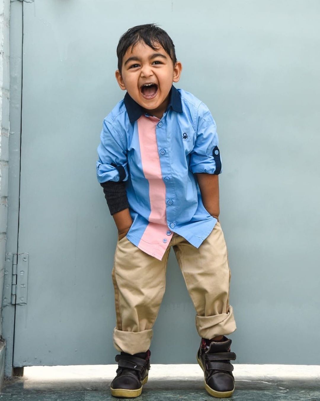 MYNTRA - Filling your feeds with oodles of cuteness. Double tap to show some love. 📸 @crazylilmum
 Look up product code: 7189012 (shirt) / 11356514 (trousers)
For more on-point looks (for you and kids...