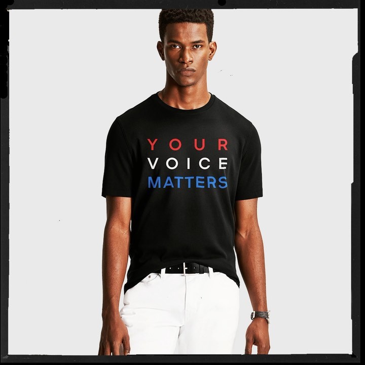 Michael Kors - Your voice matters: vote! 🗳️ #MKSaysVote
 
Shop our new T-shirt online and in select U.S. stores. 100% of the profits from this T-shirt, which were produced in partnership with @shopfks...