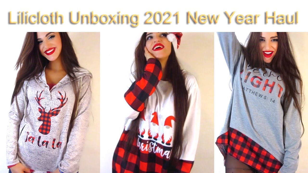 Lilicloth Unboxing 2021 New Year Try-on Haul