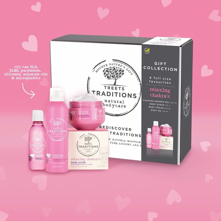 Treets - 💕 Valentijn WIN-actie 💕  Wil jij iemand verwennen met een heerlijk luxe pakket van Treets Traditions Relaxing Chakra's? 
Ga dan snel naar onze Facebook pagina voor meer informatie en doe mee!...