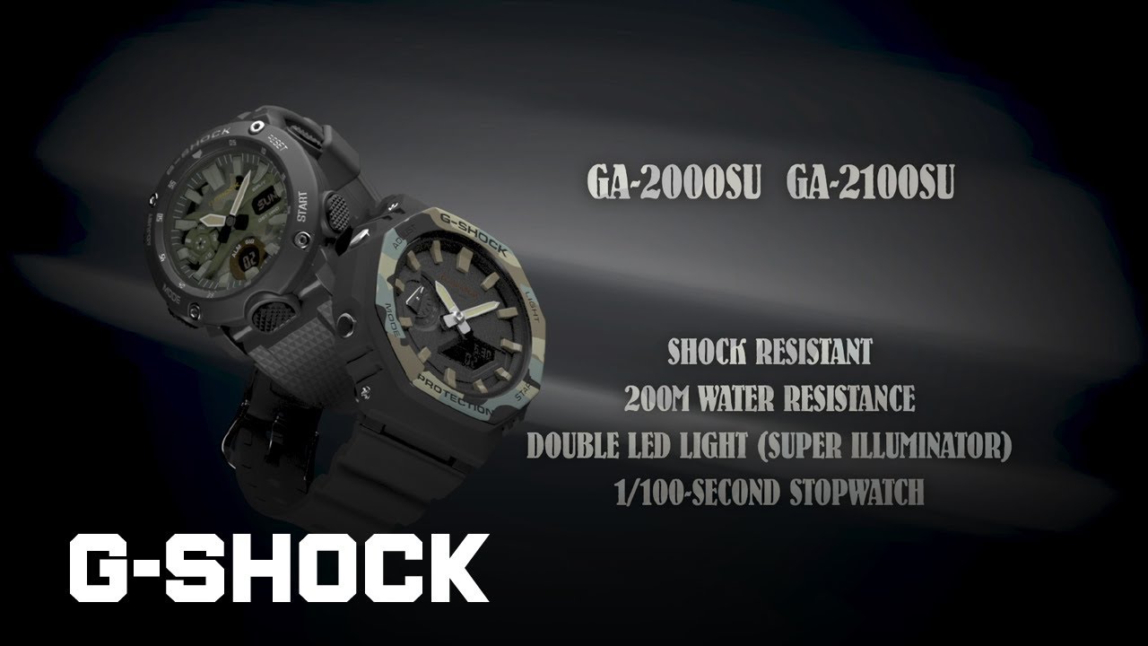 GA-2000SU and GA-2100SU Promotional movie: CASIO G-SHOCK