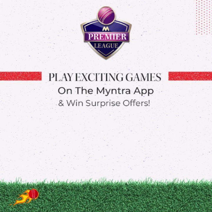 MYNTRA - Swipe to preview the exciting games you can play with the Myntra Premier League. Tune in to the #myntra app Now & WIN!! 
 
#MyntraPremierLeague