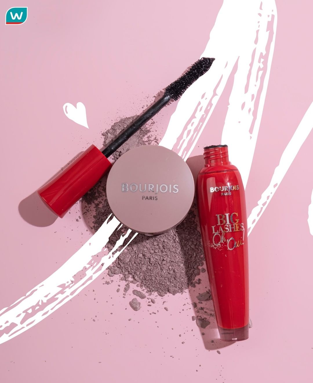 Watsons Ukraine - Збираєшся на побачення? Тримай парочку, яка допоможе тобі закохати поглядом: тіні для очей BJ OMBRE A PAUPIERES та туш для вій Bourjois Big Lashes Oh Oui 🥰

Який цей дует у дії?
Тіні...