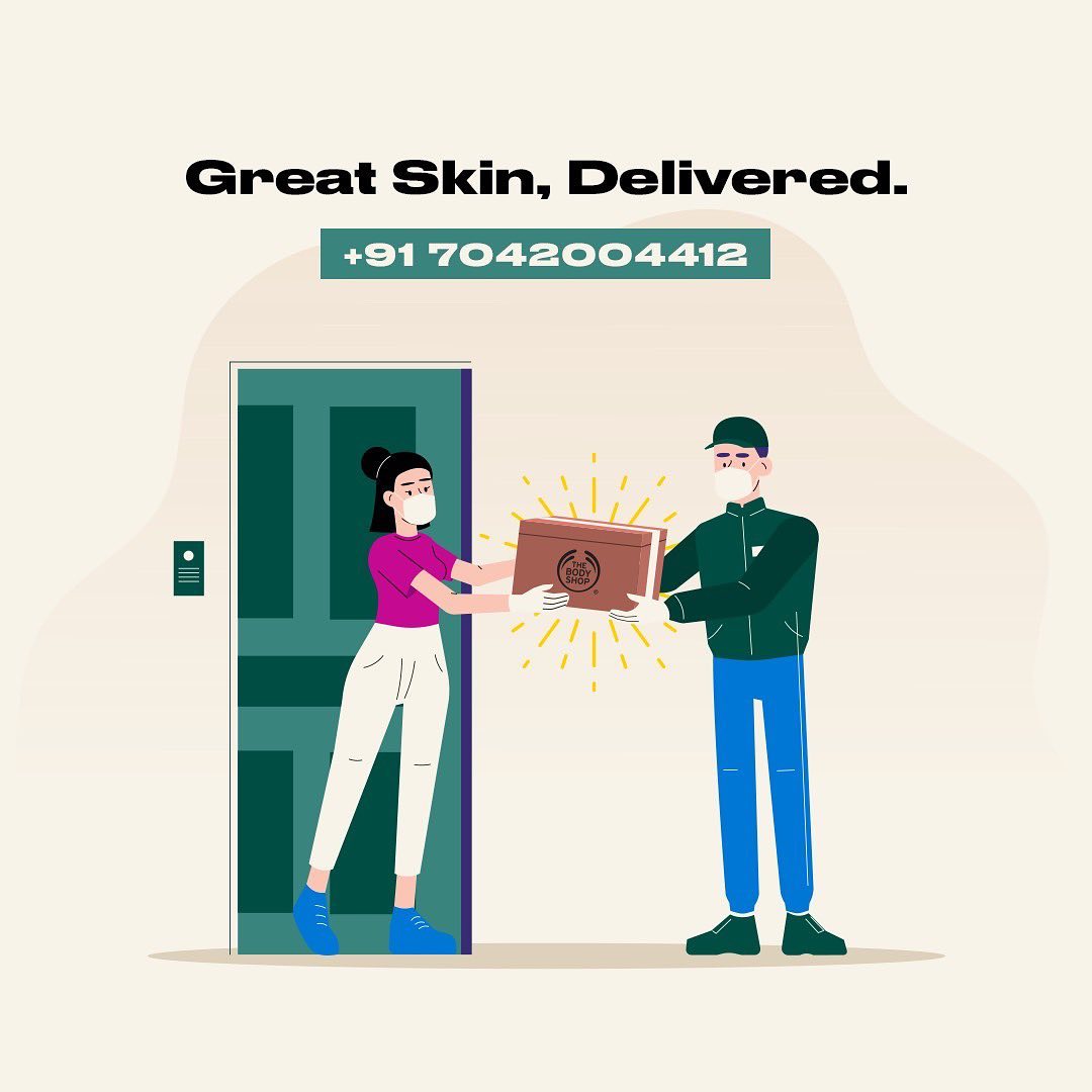 The Body Shop India - We're bringing you the #SpaceSpace experience home! Call us at +91-7042004412, Mon-Sun from 10 AM to 5 PM and get your essentials delivered to your doorstep. So, when will you ca...