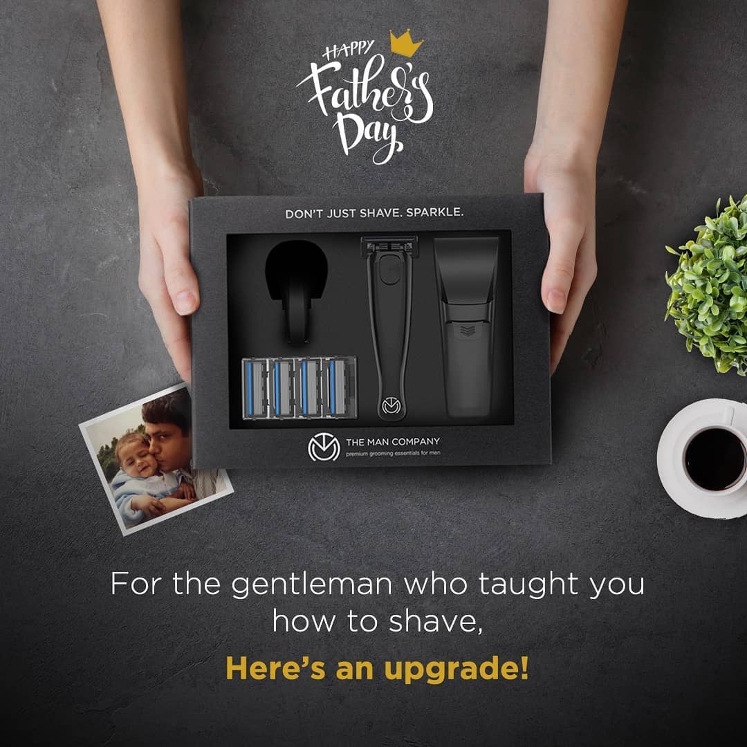 The Man Company - This Father’s Day do something new. Upgrade your father’s medicine cabinet with the new Signature Shaving Kit from The Man Company. Its 5-blade technology and German design will be t...