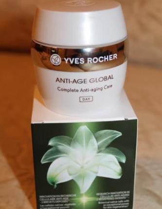 Anti-age Global Yves Rocher крем для лица. Крема для лица Ив Роше старые.