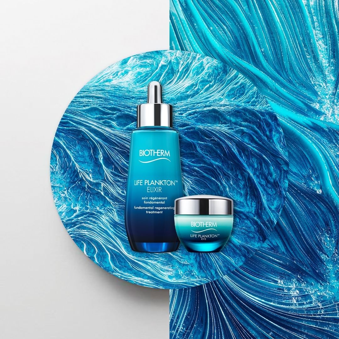 BIOTHERM - Double up on the power of Life Plankton™ for eyes that appear illuminated and bright. 

Begin your routine with Life Plankton™ Elixir, rich in hyaluronic acid and Life Plankton™ probiotic f...