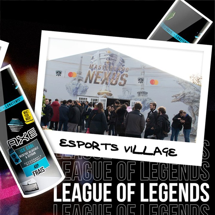 AXE - We went to the @lolesports #worlds19 final in #paris and TOOK OVER. From 3D avatar-creating capsule to turning fans into their favourite champion… IT WAS HUGE!