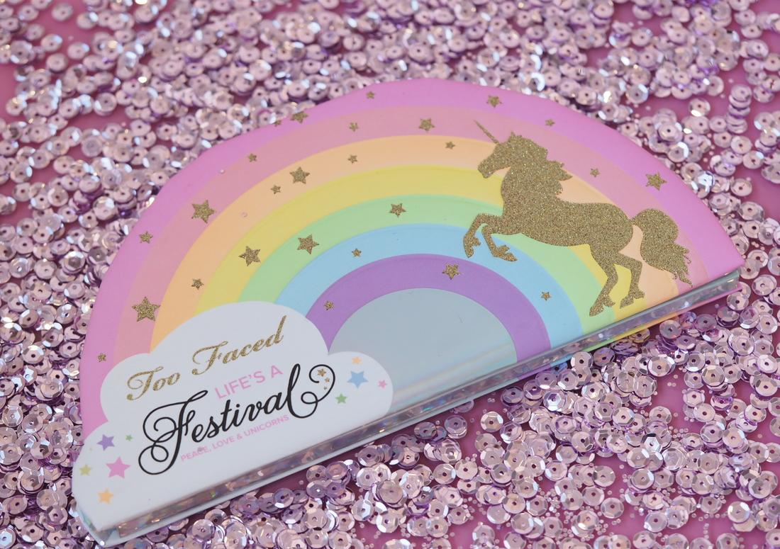 Палетка теней Too Faced Life's a Festival