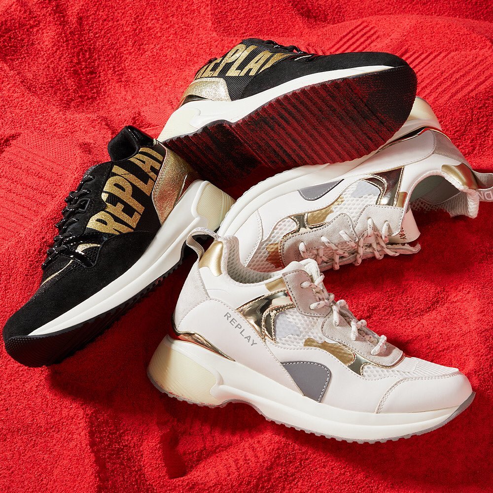 AJIO. com - @replay.india kicks in black, white and gold for the new royals in the hood.
.
.
All you sneaker lovers out there, head to #AJIOSneakerhood for the coolest kicks to add to your collection....