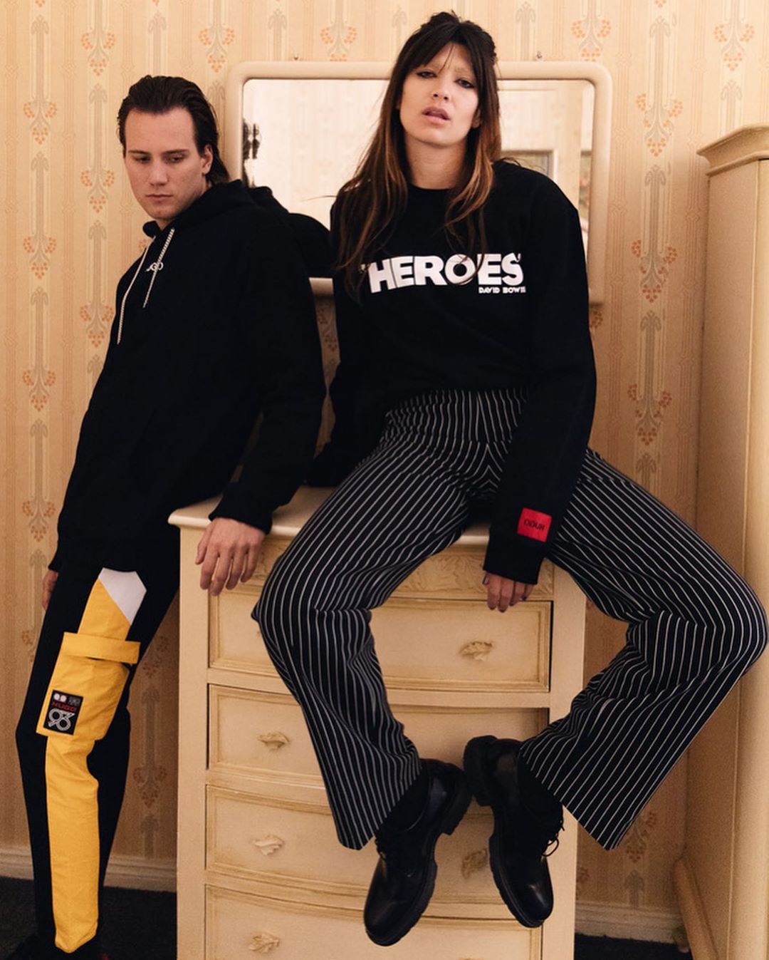 HUGO - #HUGOlovesBowie on repeat: @guttoserta and @laurakubrusly in our exclusive Bowie/Berlin-inspired capsule for @farfetchbrasil and @gqbrasil #iamHUGO

Photographer @deboraspanhol