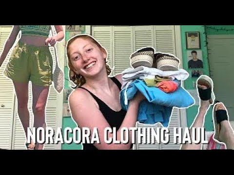 steph durkee-OUT OF MY COMFORT ZONE CLOTHING HAUL FT  NORACORA