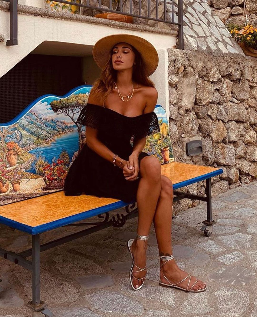 Charo Ruiz Ibiza - Gorgeous @belenrodriguezreal keeping cool in summer with our iconic VAIANA short dress. 🌞❤️ #SUMMER2020 #WELOVESUMMER  #ibiza #summervibes #endlesssummer #newbeginning #safeshopping
