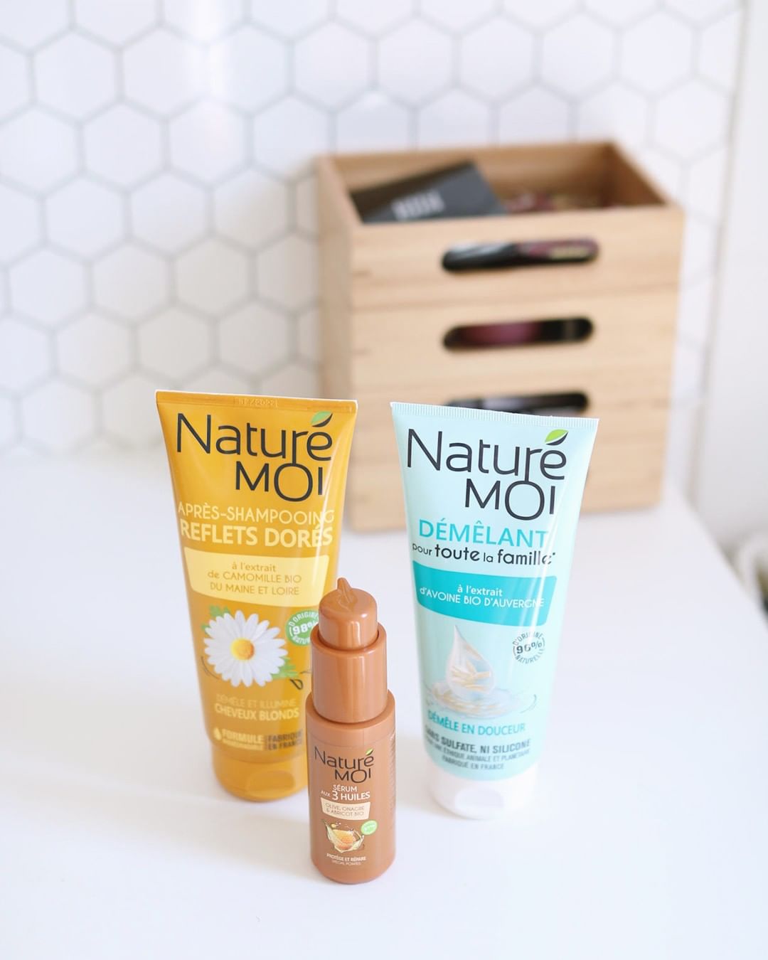 Naturé Moi - Petit focus sur les produits chouchous de @maudinettte 😍
🌼 L'après shampooing reflets dorés, à l’extrait de camomille BIO du Maine & Loire ! Idéal pour illuminer les cheveux blonds, q... Naturé Moi - Petit focus sur les produits chouchous de @maudinettte 😍
🌼 L'après shampooing reflets dorés, à l’extrait de camomille BIO du Maine & Loire ! Idéal pour illuminer les cheveux blonds, q...