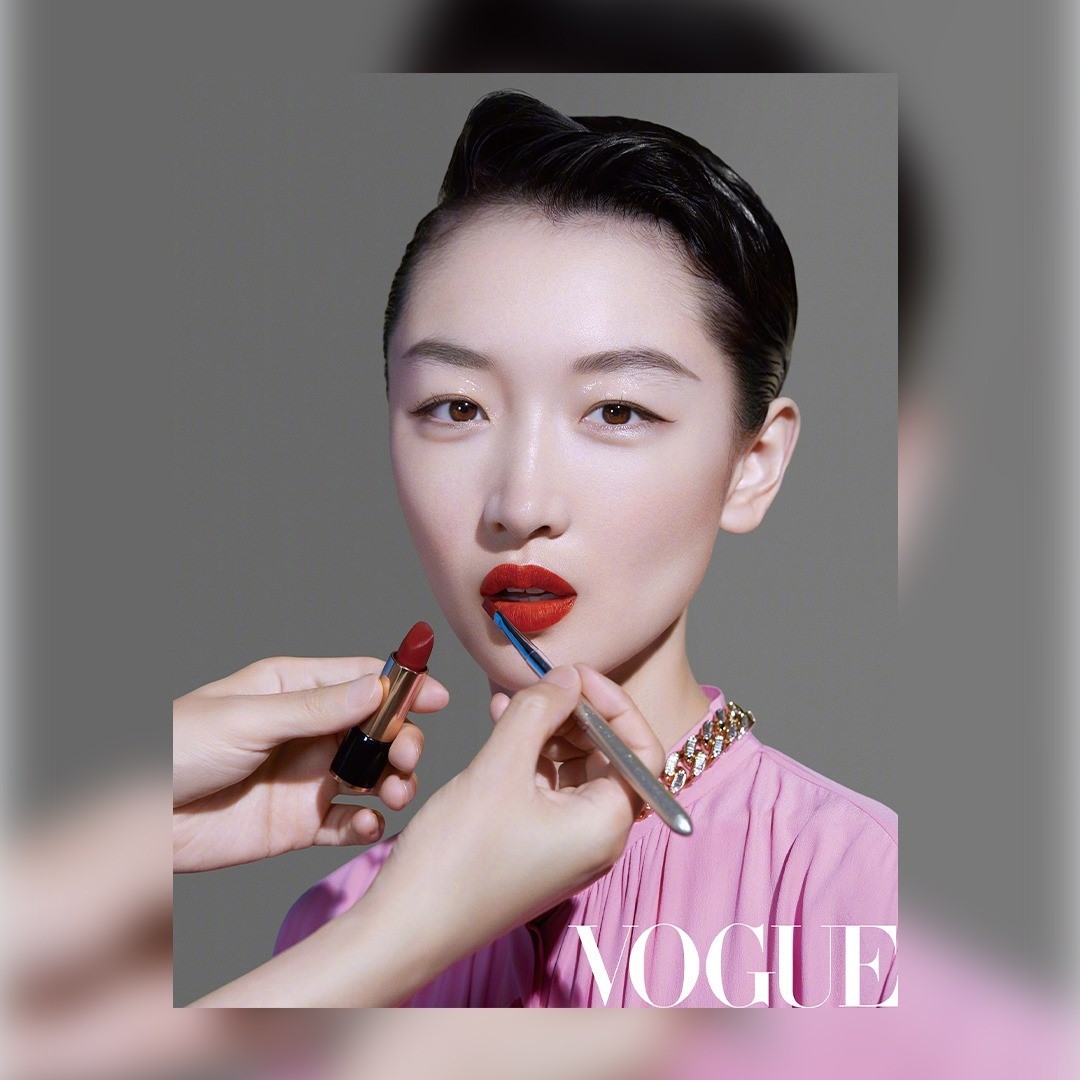 Lancôme Official - Take a cue from Zhou Dongyu’s @zhoudongyu mesmerizing red lip as featured in Vogue @voguechina. A dramatic swipe of L’Absolu Rouge Drama Matte is a sure-fire way to get an unforgett...