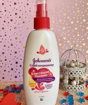 Детский кондиционер для волос johnson s baby