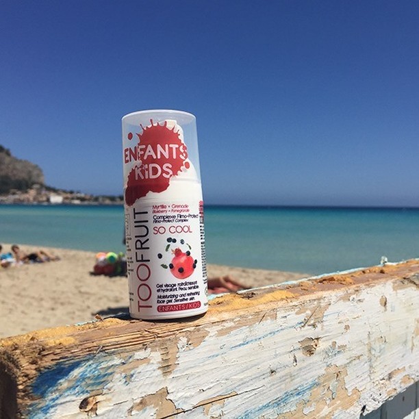 TOOFRUIT - En été 🌞🌻, pensez à glisser dans la valise 🧳de votre enfant 👦🧒notre gel-crème rafraîchissant, 💦❄️« So Cool » 💦❄️ ! Spécifiquement adapté à la peau des enfants, apaisant 🌿, hydratant...